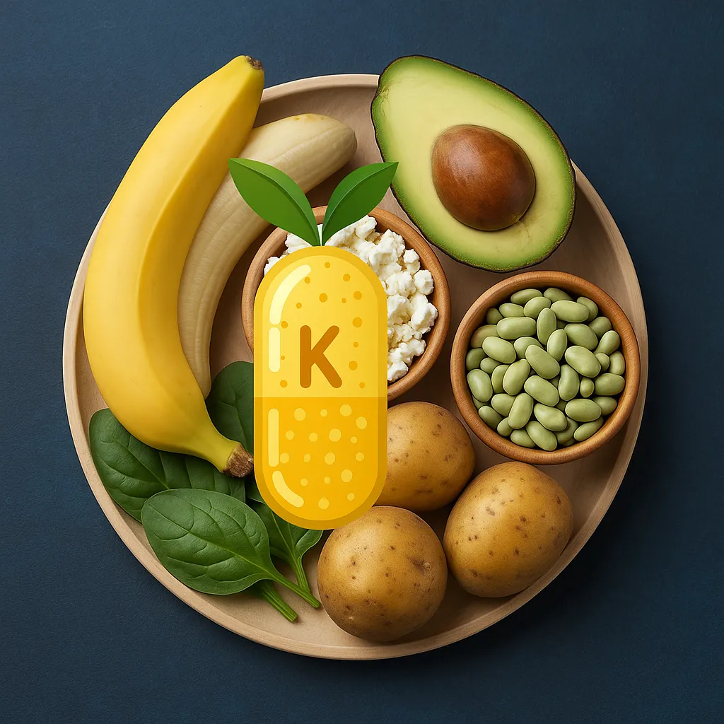 البوتاسيوم: سر التخلص من احتباس السوائل والانتفاخ حبوب التنحيف التركية 150G Slim البوتاسيوم: سر التخلص من احتباس السوائل والانتفاخ