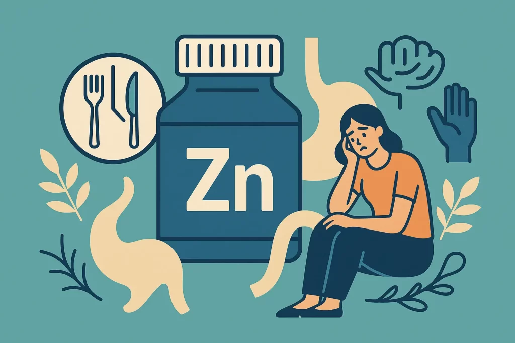 الزنك: المعدن الذي يتحكم في شهيتك ويمنع الأكل العاطفي حبوب التنحيف التركية 150G Slim الزنك: المعدن الذي يتحكم في شهيتك ويمنع الأكل العاطفي