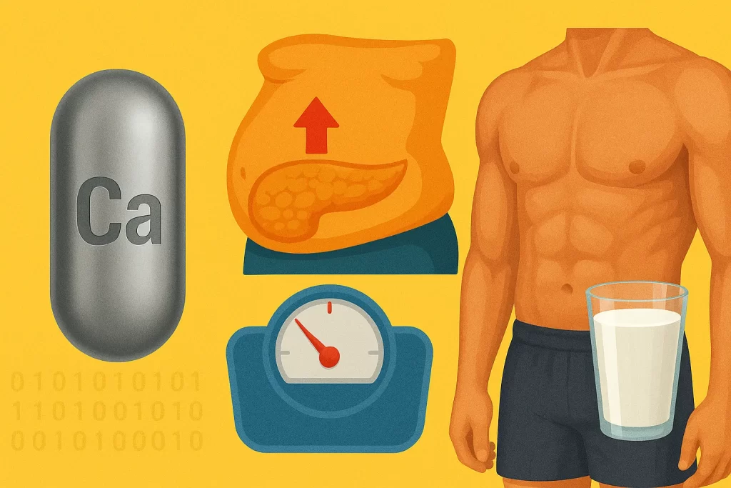 الكالسيوم: دور غير متوقع في التخلص من دهون البطن حبوب التنحيف التركية 150G Slim الكالسيوم: دور غير متوقع في التخلص من دهون البطن