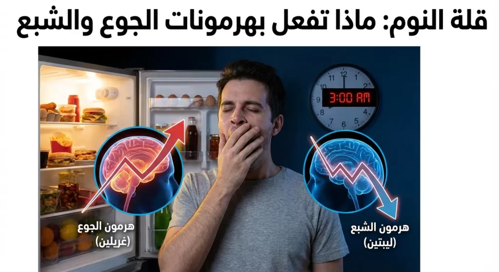 قلة النوم: ماذا تفعل بهرمونات الجوع والشبع (ليبتين/غريلين)