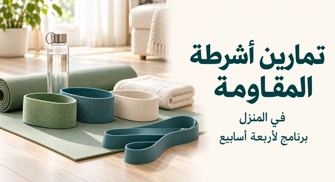 تمارين أشرطة المقاومة في المنزل: دليل المبتدئين وبرنامج 4 أسابيع
